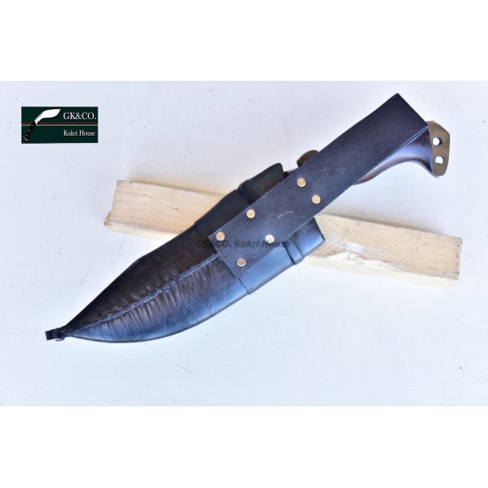 Everestforge-13 fashion inches Blade Gorkhali kukri-khukuri knife-5160 leaf spring-Balance water tempered-Sharpen- Ready to use-Handmade in Nepal